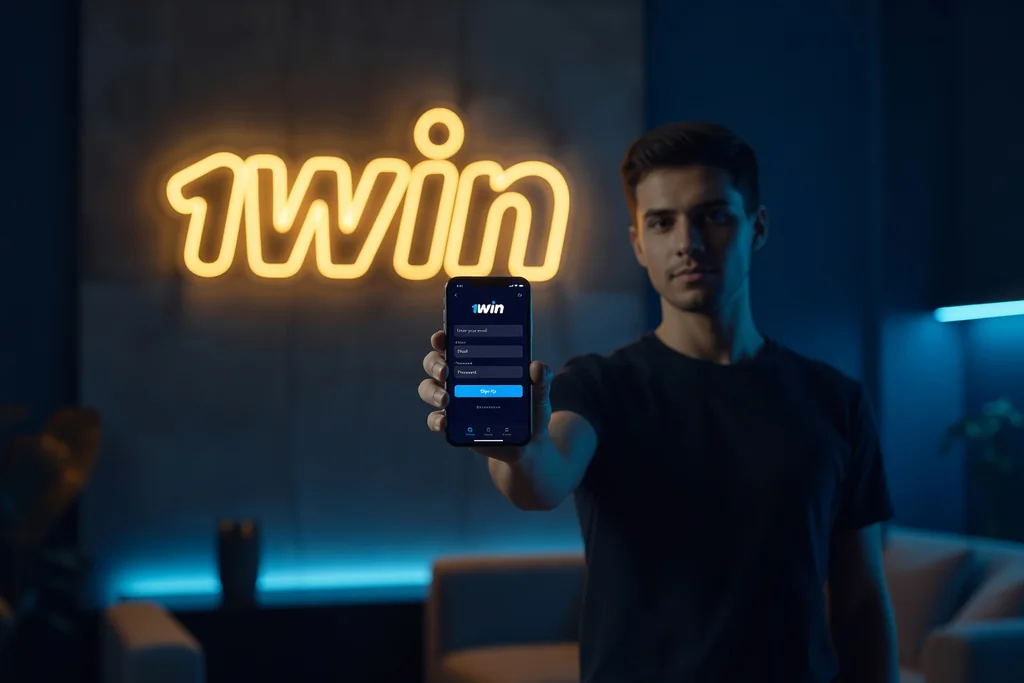 How to create a 1win account